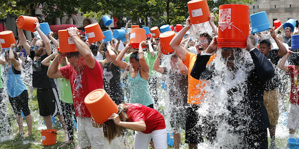 The ALS Ice Bucket Challenge