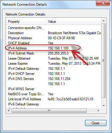 IP address