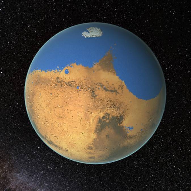 NASA Finds Evidence of Ancient Ocean Covering 20 Percent of Mars