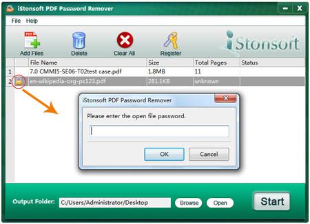 How to Remove PDF password with software from iStonsoft