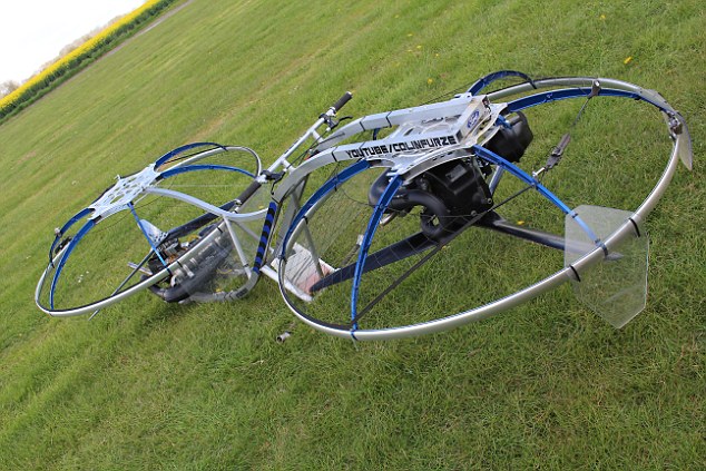 British Inventor Builds Incredible Working Hoverbike