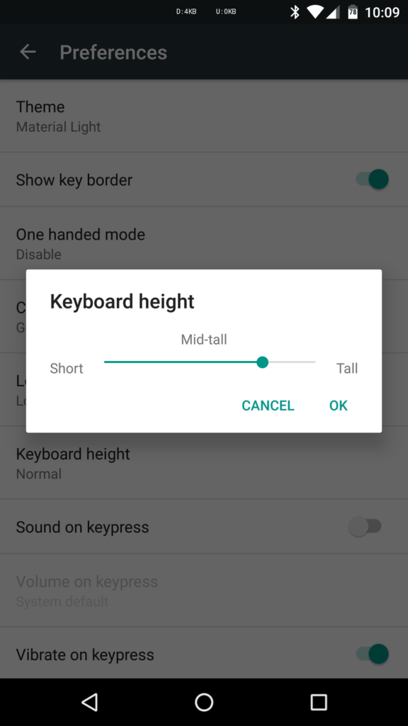 Google Keyboard for Android now has a one handed mode