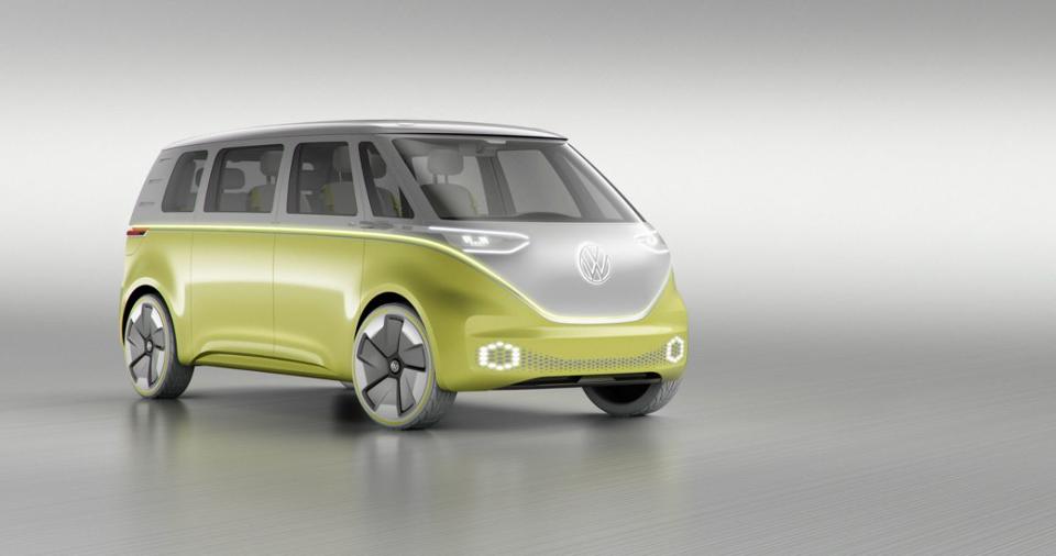 Volkswagen Unveils Electric Microbus Concept