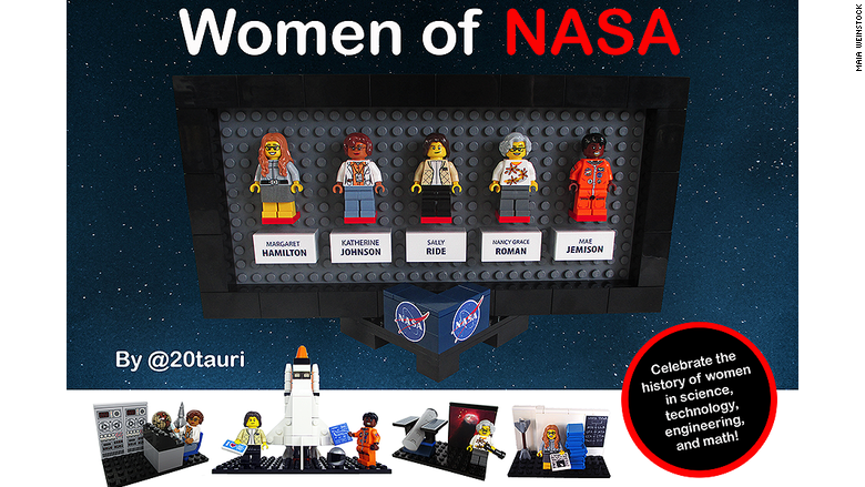 NASA  Women Space Pioneers to Star in New Lego set