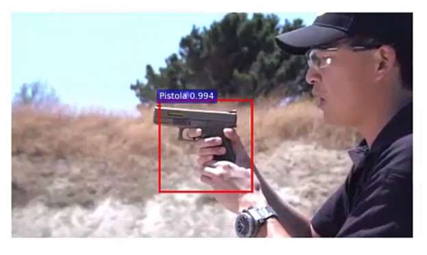 Artificial Intelligence Based System Warns When a Gun Appears in a Video