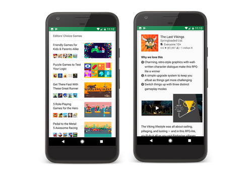 Editors Choice Update: Find Great Apps and Games on Google Play