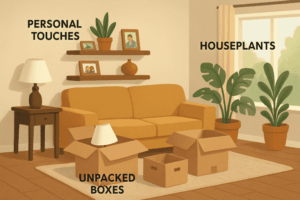 turn a new house into a home