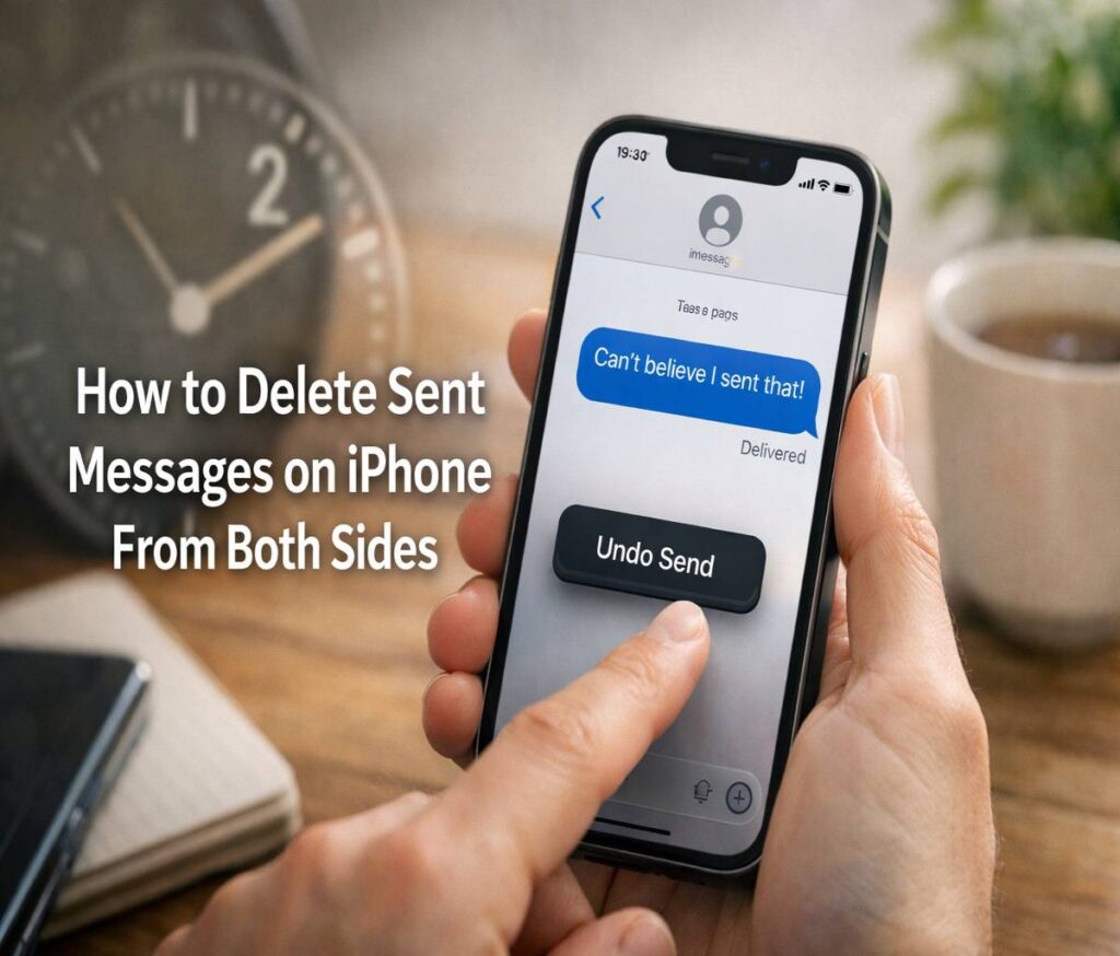 How to Delete Sent Messages on iPhone From Both Sides