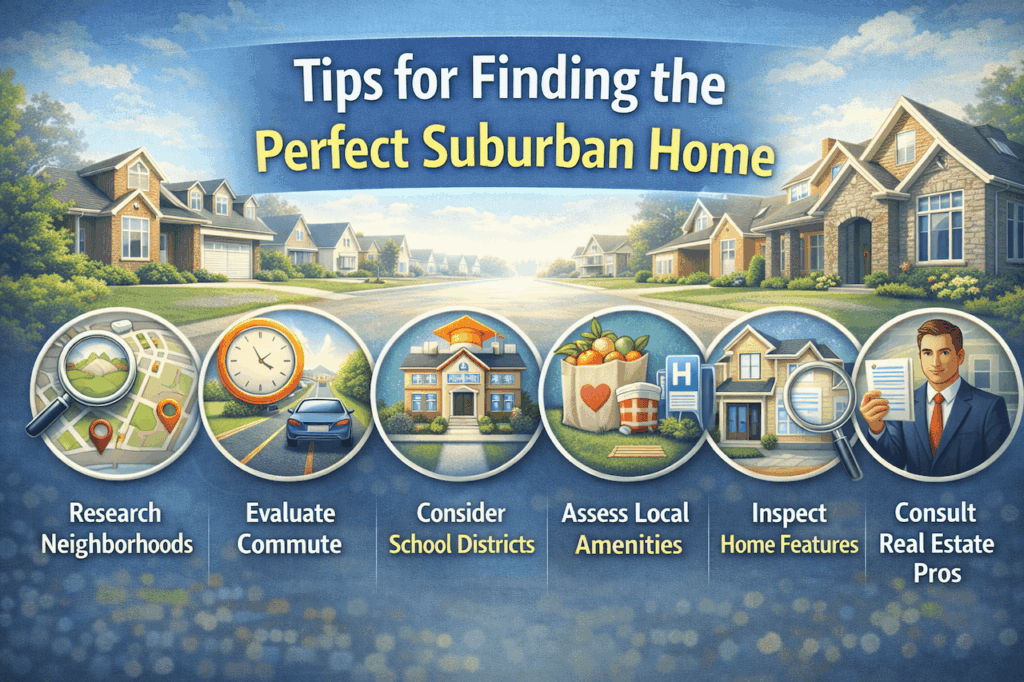 Tips for Finding the Perfect Suburban Home